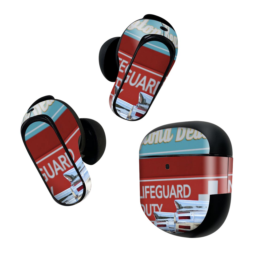 Bose QuietComfort Earbuds II 用 スキンシール ボーズ イヤバッズ2 用　ステッカ...