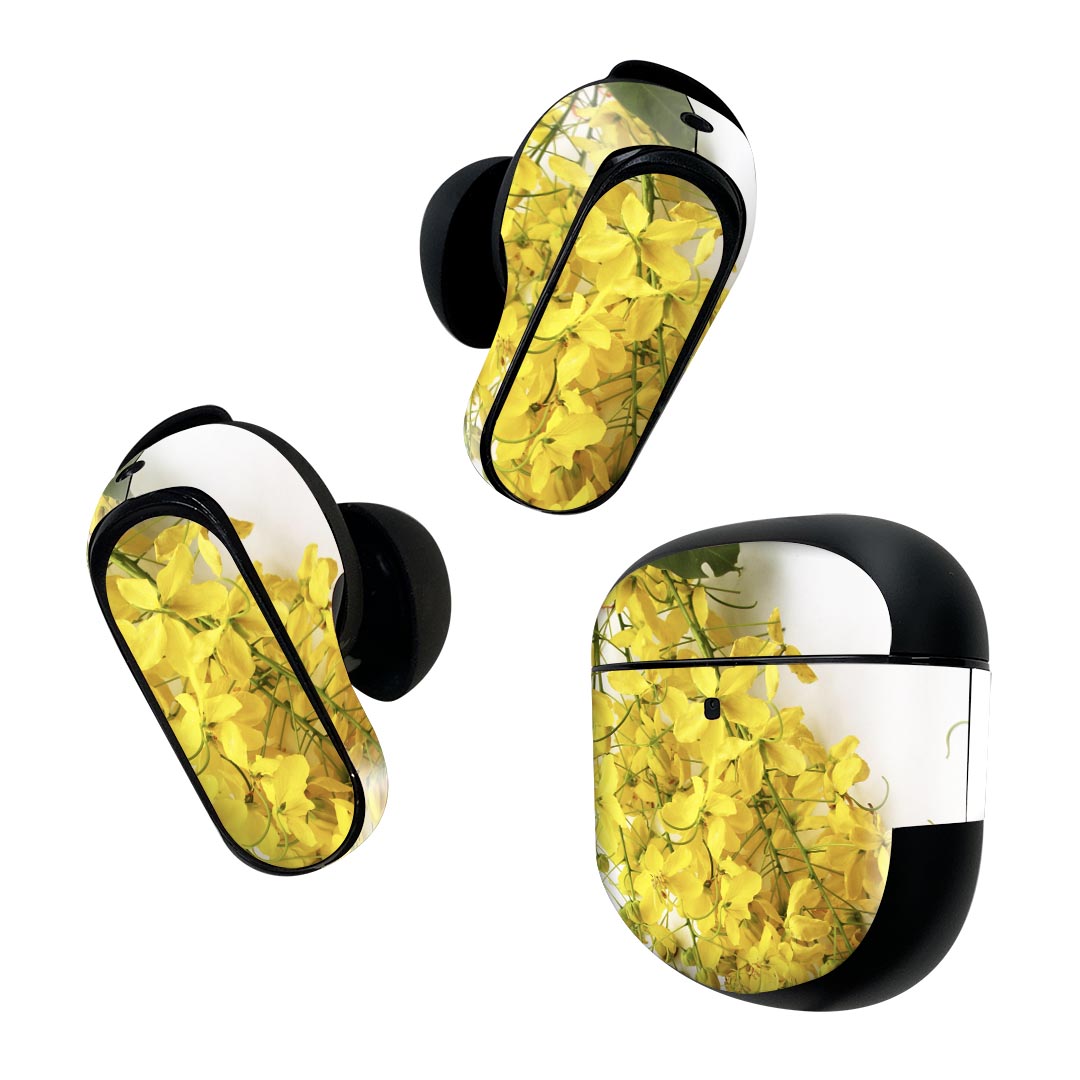 Bose QuietComfort Earbuds II 用 スキンシール ボーズ イヤバッズ2 用　ステッカ...