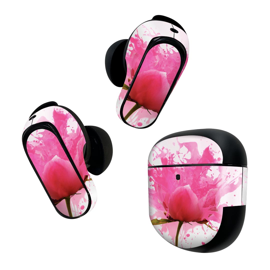Bose QuietComfort Earbuds II 用 スキンシール ボーズ イヤバッズ2 用　ステッカ...