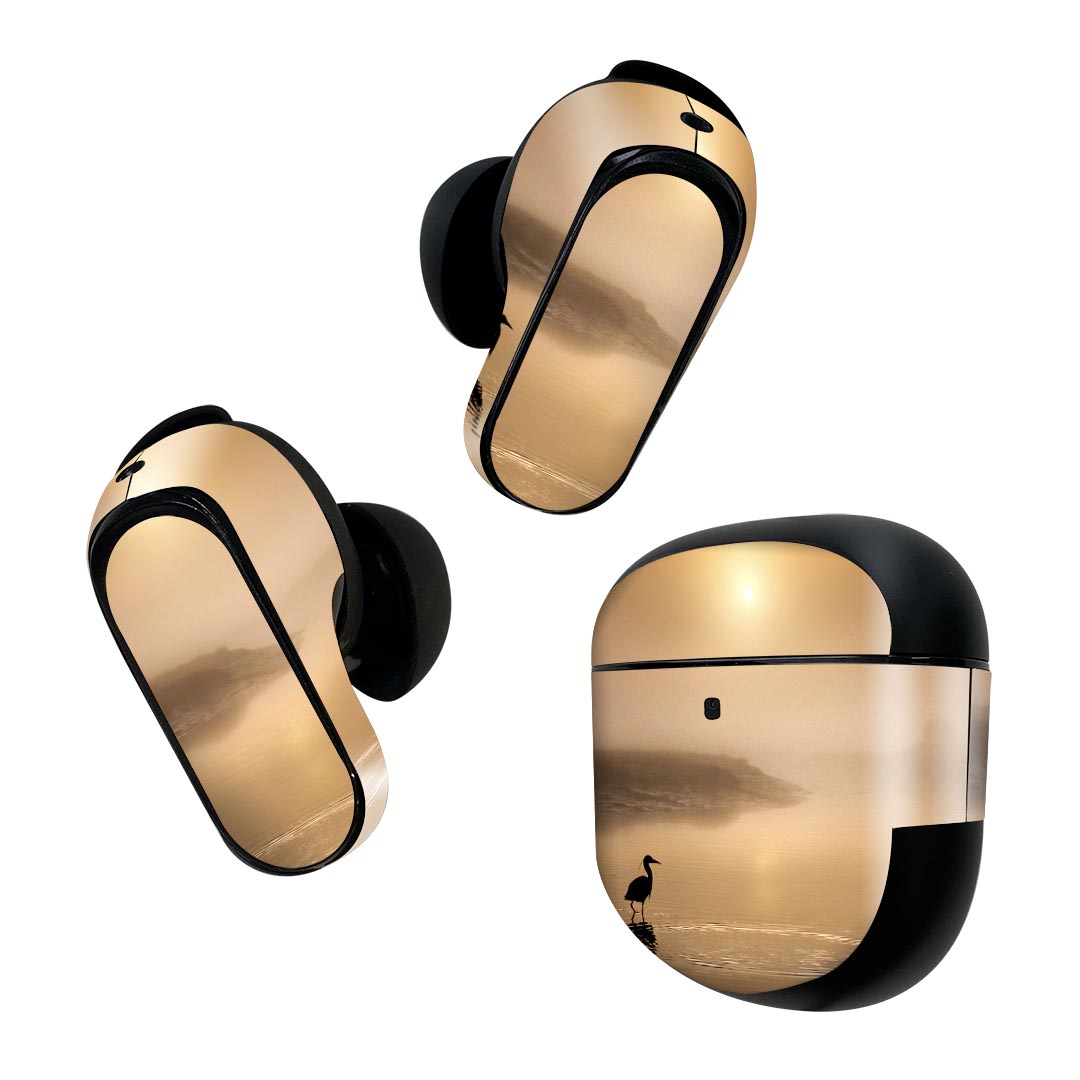 Bose QuietComfort Earbuds II 用 スキンシール ボーズ イヤバッズ2 用　ステッカ...