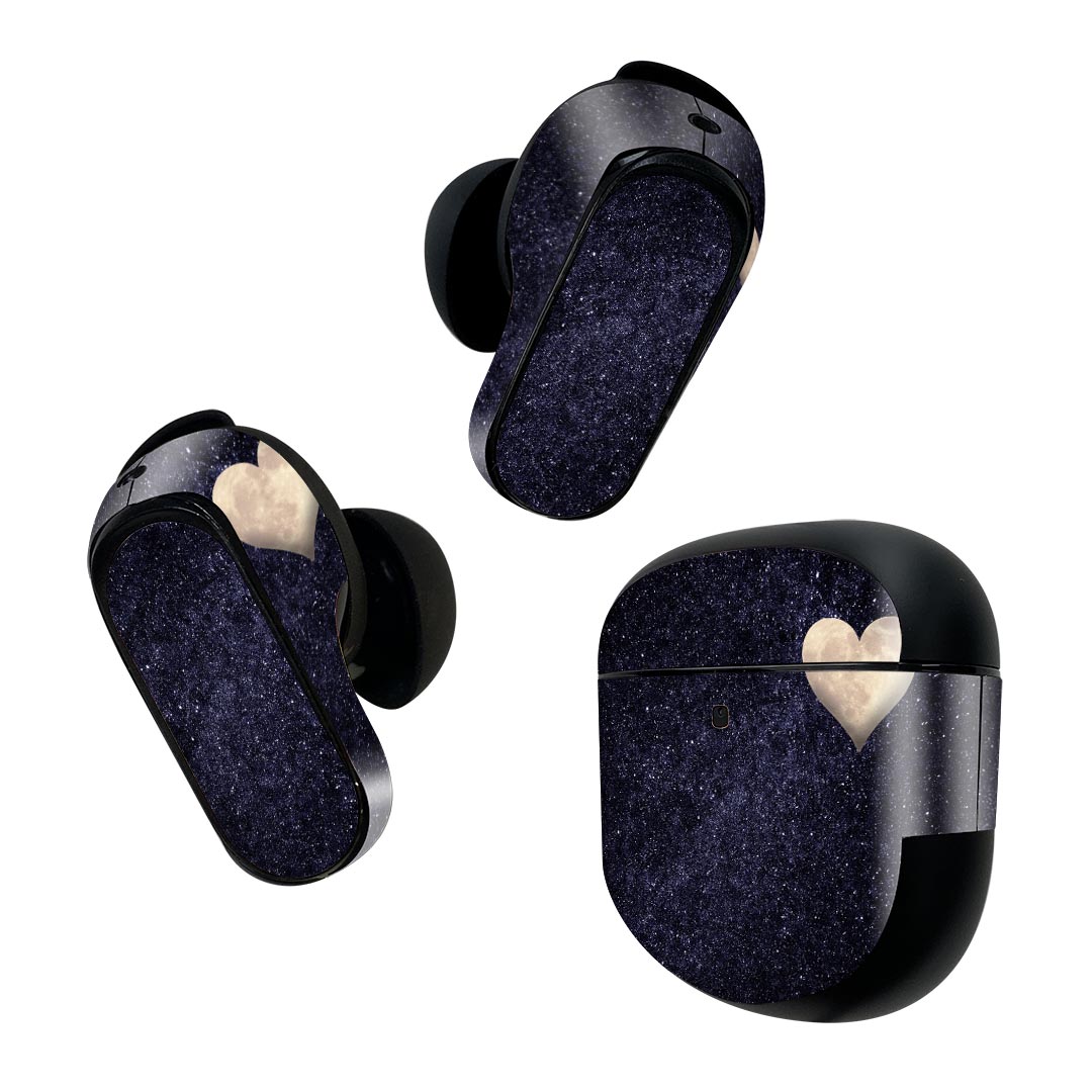 Bose QuietComfort Earbuds II 用 スキンシール ボーズ イヤバッズ2 用　ステッカ...