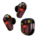 Bose QuietComfort Earbuds II 用 スキンシール ボーズ イヤバッズ2 用 ステッカー 本体3セット ケース1セット 保護 フィルム デコ 風景 アジア 自転車 023439