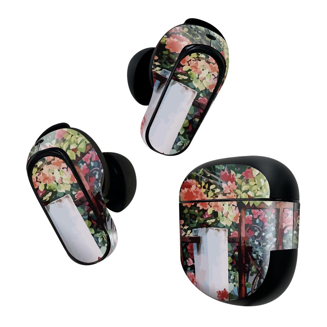 Bose QuietComfort Earbuds II 用 スキンシール ボーズ イヤバッズ2 用　ステッカ...