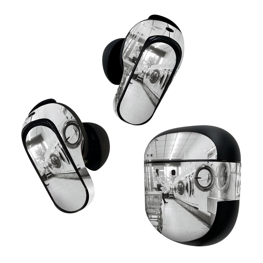 Bose QuietComfort Earbuds II 用 スキンシール ボーズ イヤバッズ2 用　ステッカ...