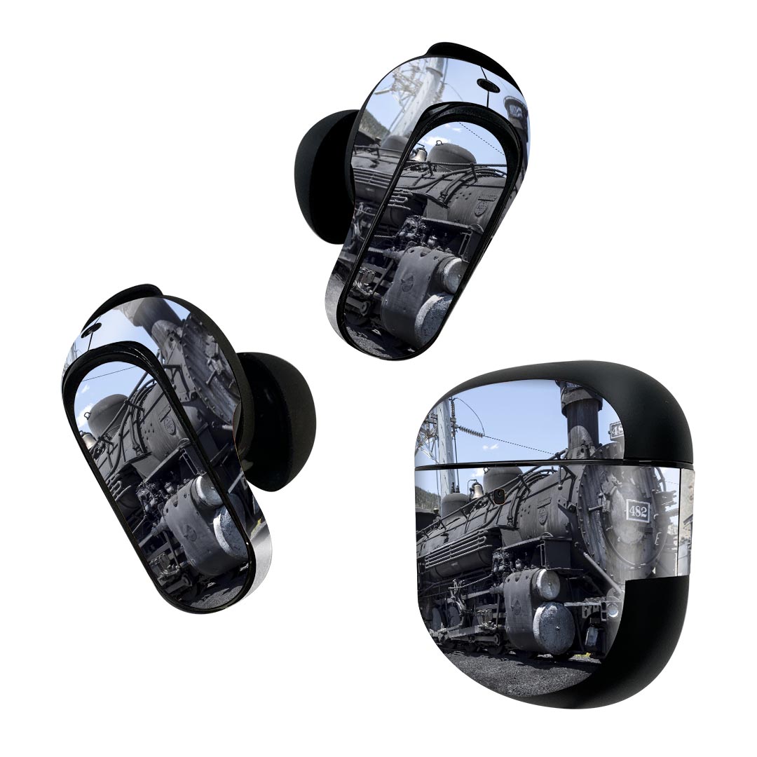 Bose QuietComfort Earbuds II 用 スキンシール ボーズ イヤバッズ2 用　ステッカ...