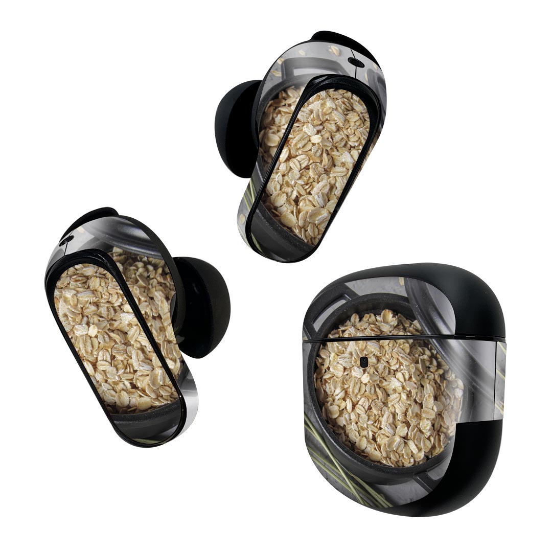 Bose QuietComfort Earbuds II 用 スキンシール ボーズ イヤバッズ2 用　ステッカー　本体3セット ケー..