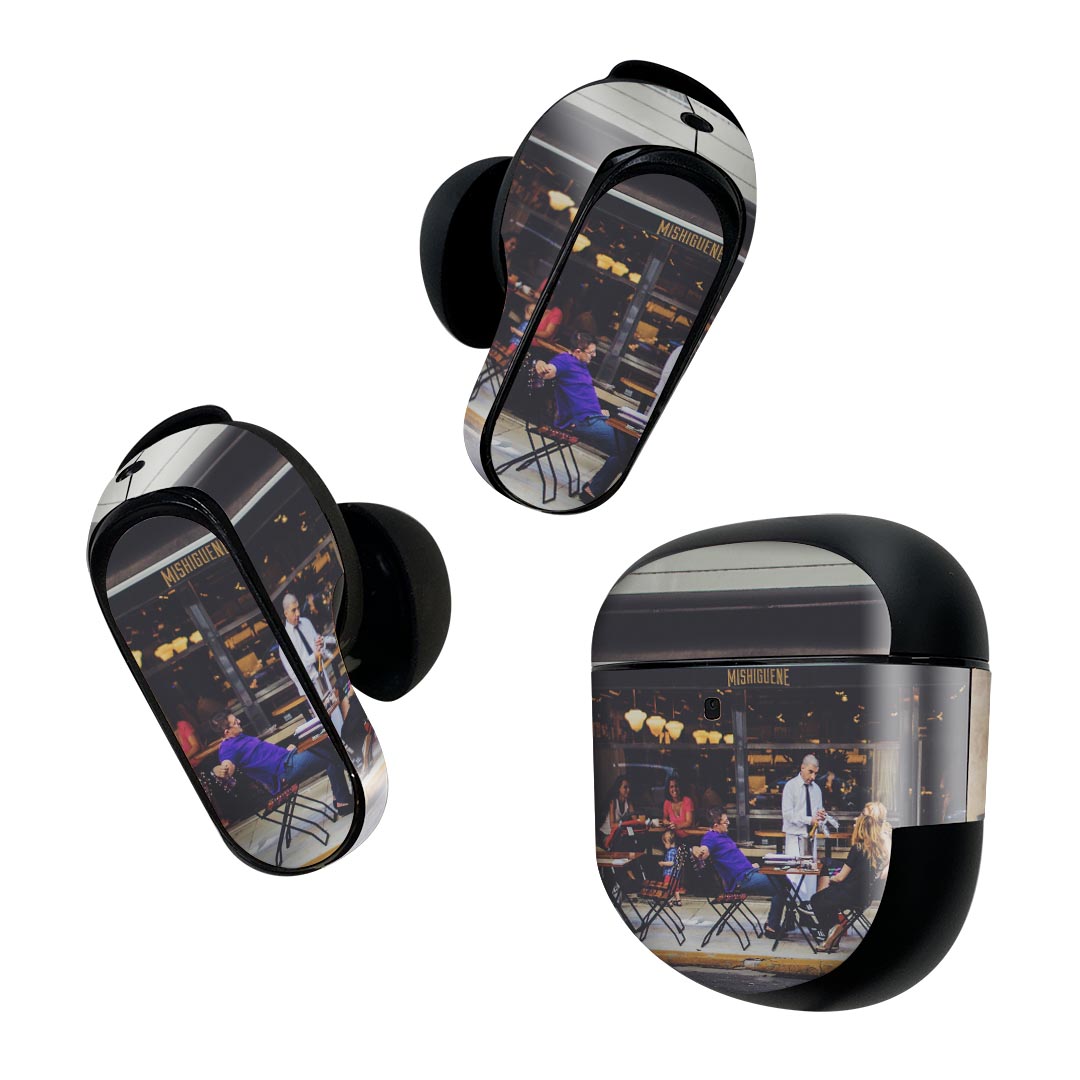 Bose QuietComfort Earbuds II 用 スキンシール ボーズ イヤバッズ2 用　ステッカ...