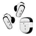 製品名 Bose QuietComfort Earbuds II 専用デザインスキンシール セット内容 Bose QuietComfort Earbuds II 専用シール　イヤホン（左右）3枚、充電ケース用シール 1枚AirPods第3世代専用です。第1?2世代、Proシリーズには対応していません。 商品特徴 再剥離性シートを素材に採用し、細かな位置調整がしやすく貼り直しが容易です。また、エアフリーでもありますので気泡が簡単に逃げるので、キレイに貼ることができます。専用の業務プリンターを使い、商品画像と遜色のない美しい印刷仕上がり。 注意事項 画像はサンプルですので、ご覧の環境によっては多少色味に違いを感じる場合がございます。 イメージと違った、モニターと色味が異なるという理由での交換や返金はご対応出来かねます。スキンシールのみの販売で、機器本体や充電ケース本体は付属しません。シワができた場合、ドライヤーなどで軽く温め、外側に向けてシワを伸ばすように貼ってください。初回貼付時の位置調整や貼り直しは可能ですが、しっかりと押し付けて接着させた後の再剥離、再利用は保証しておりません。また接着部に油分や汚れが付着しますと角の部分は剥がれやすくなりますので、貼付時はあまり触れないようにご注意ください。無地のセミグロスシートにデザインをプリントした商品で、デコなどの加工はございません。 凹凸や光沢があるように見えたり布地や金属を素材にしたように見える商品もありますが、デザインの図版によるものです。印刷時に微妙な画像のズレが生じる場合がございます。ご注文後に1点1点制作する受注生産品の為、不良品以外のご返品や交換は固くお断りします。 商品発送 完全受注生産のハンドメイド商品となりますので、既製品と比べて発送までお時間を頂いています。 基本的に決済確認後2~3営業日、最大で10営業日での発送となります。繁忙期や休業日明けの場合はさらに時間がかかる場合があります。 その際には別途メールにてご連絡致します。メール便の場合、発送日から到着までに2?4日ほどかかる場合が多く、紛失などの保障もご対応できかねます。あらかじめご了承下さい。