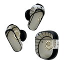 Bose QuietComfort Earbuds II 用 スキンシール ボーズ イヤバッズ2 用 ステッカー 本体3セット ケース1セット 保護 フィルム デコ らせん階段 写真 023830