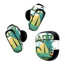 Bose QuietComfort Earbuds II 用 スキンシール ボーズ イヤバッズ2 用 ステッカー 本体3セット ケース1セット 保護 フィルム デコ キャンプ ロゴ イラスト テント 025591