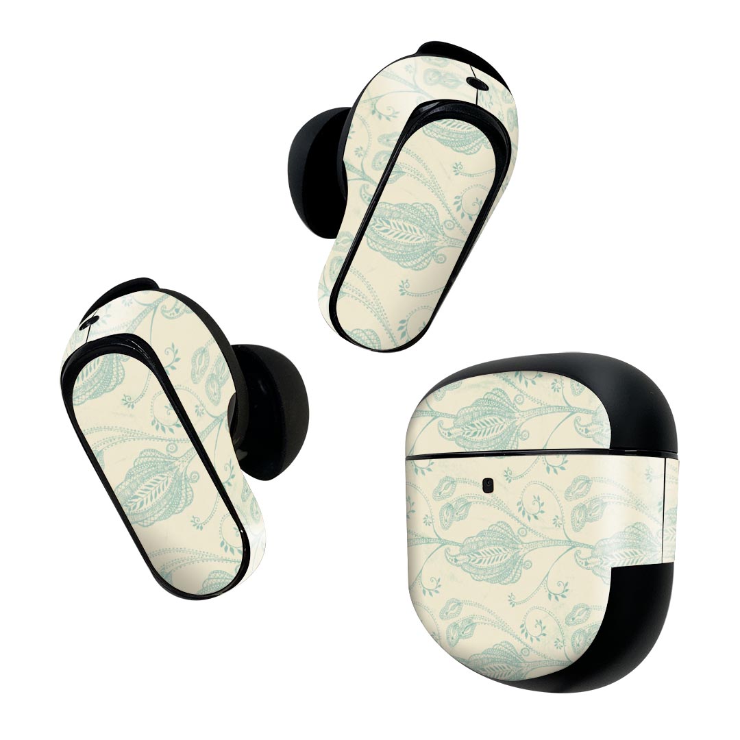 Bose QuietComfort Earbuds II 用 スキンシール ボーズ イヤバッズ2 用　ステッカ...