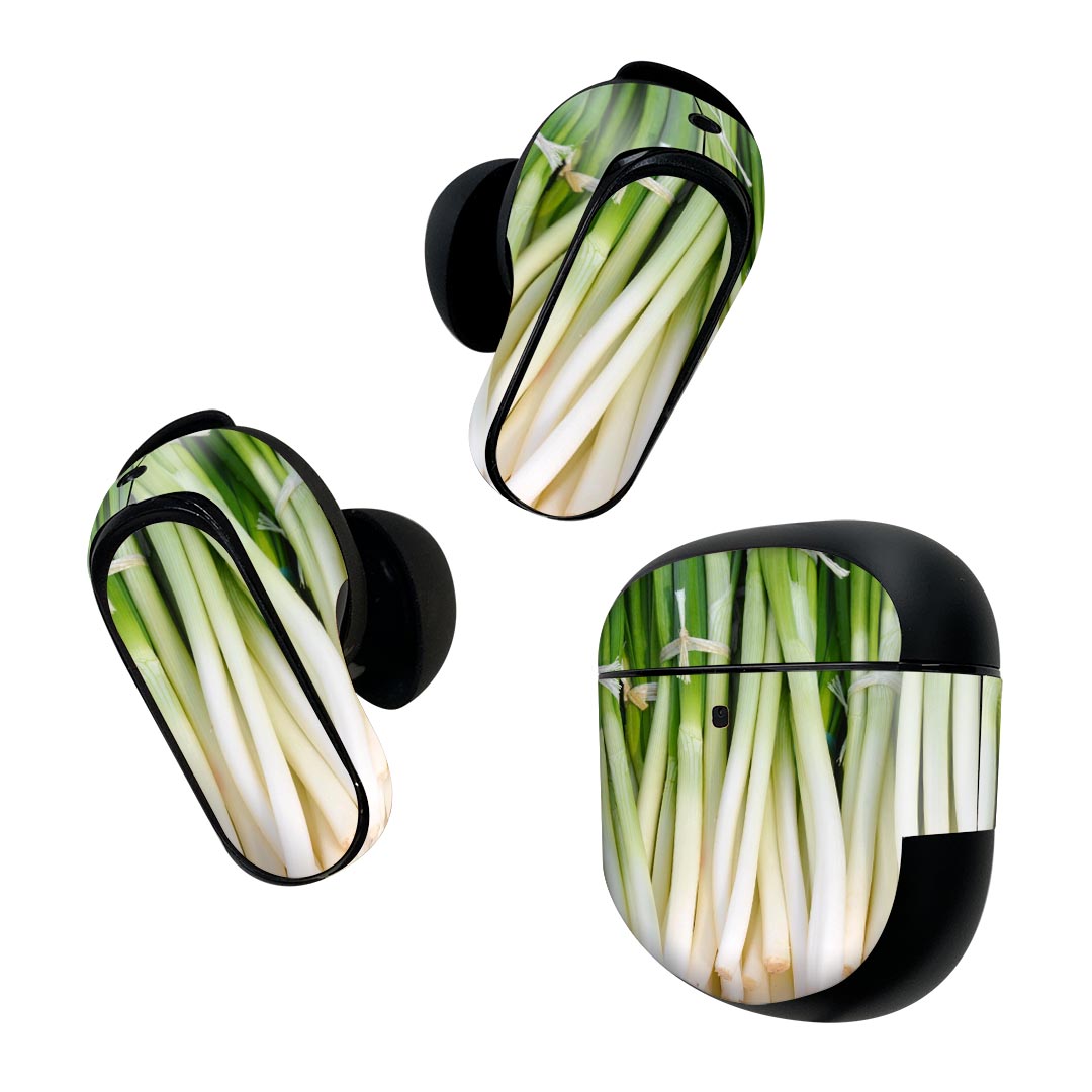 Bose QuietComfort Earbuds II 用 スキンシール ボーズ イヤバッズ2 用　ステッカー　本体3セット ケー..