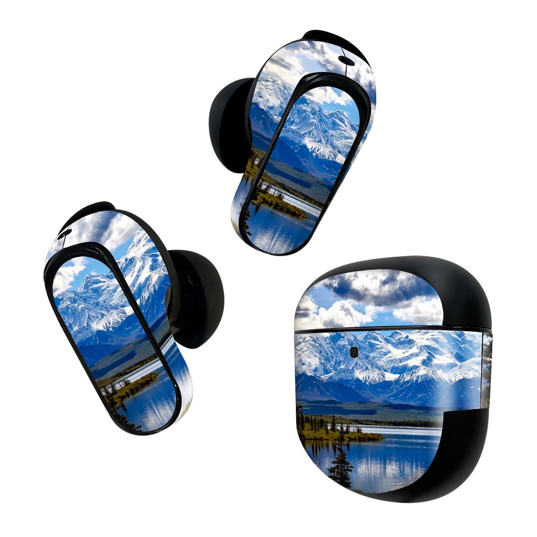 Bose QuietComfort Earbuds II 用 スキンシール ボーズ イヤバッズ2 用　ステッカ...