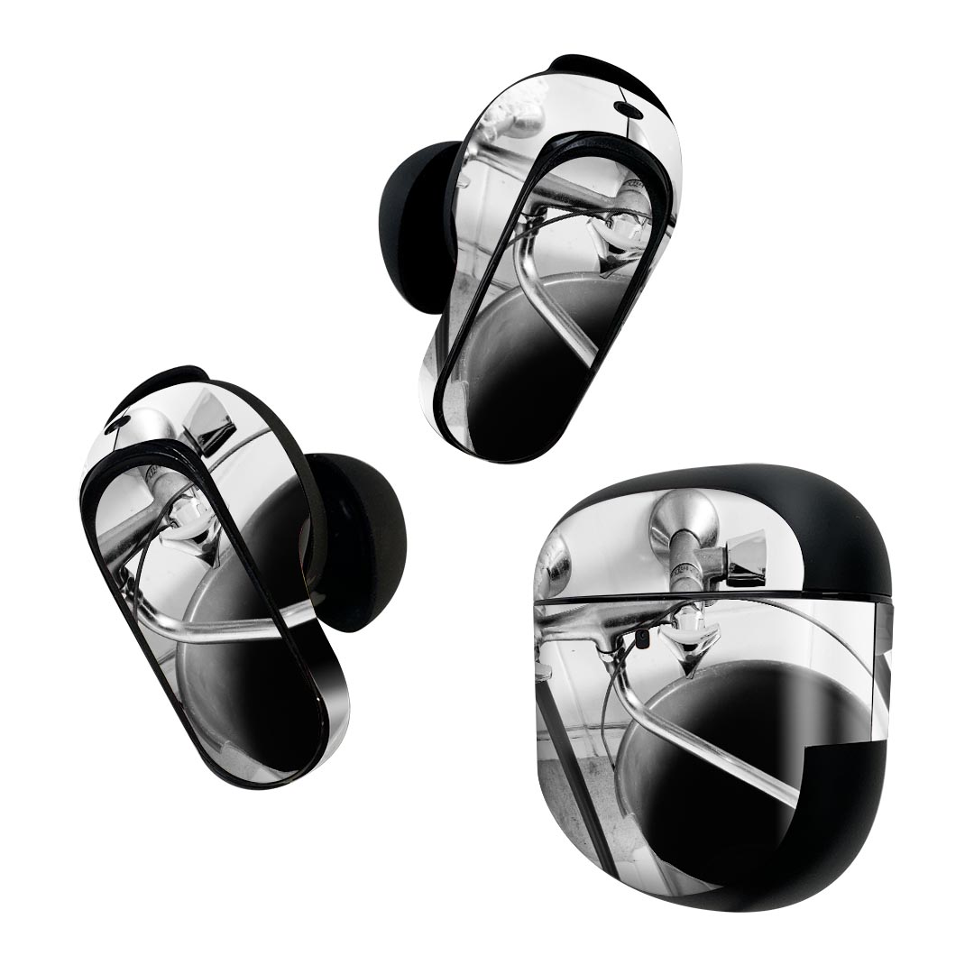 Bose QuietComfort Earbuds II 用 スキンシール ボーズ イヤバッズ2 用　ステッカー　本体3セット ケー..