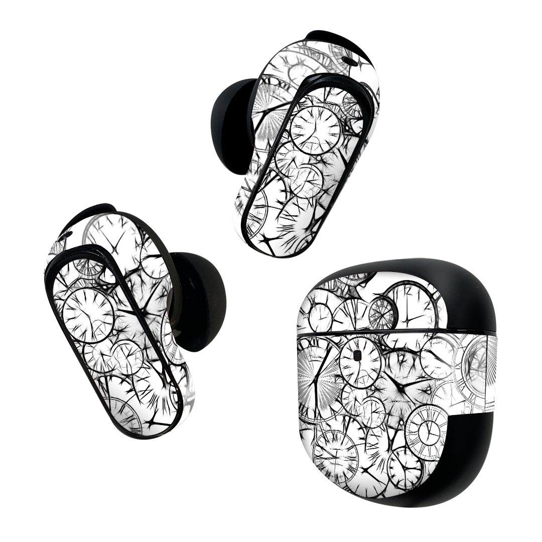 Bose QuietComfort Earbuds II 用 スキンシール ボーズ イヤバッズ2 用　ステッカ...