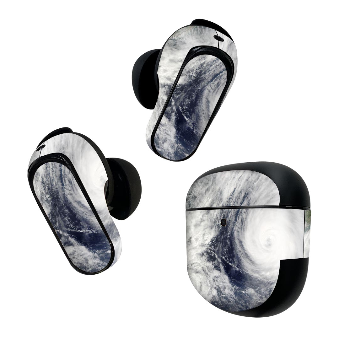 Bose QuietComfort Earbuds II 用 スキンシール ボーズ イヤバッズ2 用　ステッカー　本体3セット ケー..