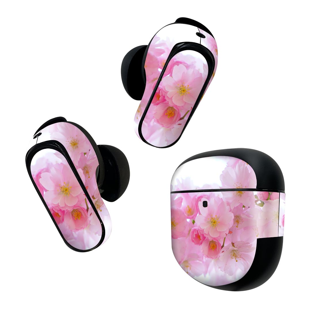 Bose QuietComfort Earbuds II 用 スキンシール ボーズ イヤバッズ2 用　ステッカ...