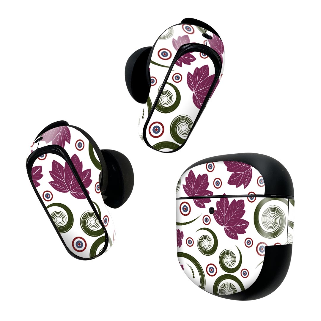 Bose QuietComfort Earbuds II 用 スキンシール ボーズ イヤバッズ2 用　ステッカ...