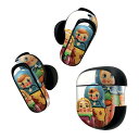Bose QuietComfort Earbuds II 用 スキンシール ボーズ イヤバッズ2 用 ステッカー 本体3セット ケース1セット 保護 フィルム デコ キャラクター 写真 004538(2)