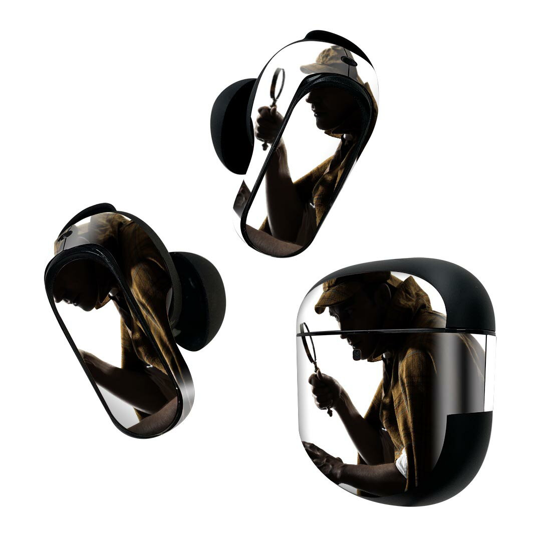 Bose QuietComfort Earbuds II 用 スキンシール ボーズ イヤバッズ2 用　ステッカ...