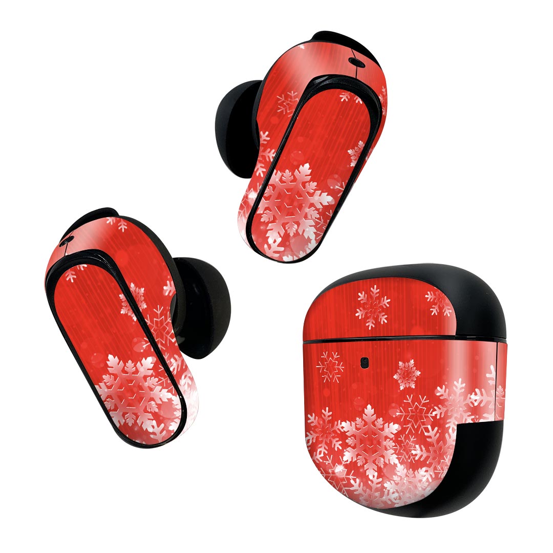 Bose QuietComfort Earbuds II 用 スキンシール ボーズ イヤバッズ2 用　ステッカー　本体3セット ケー..