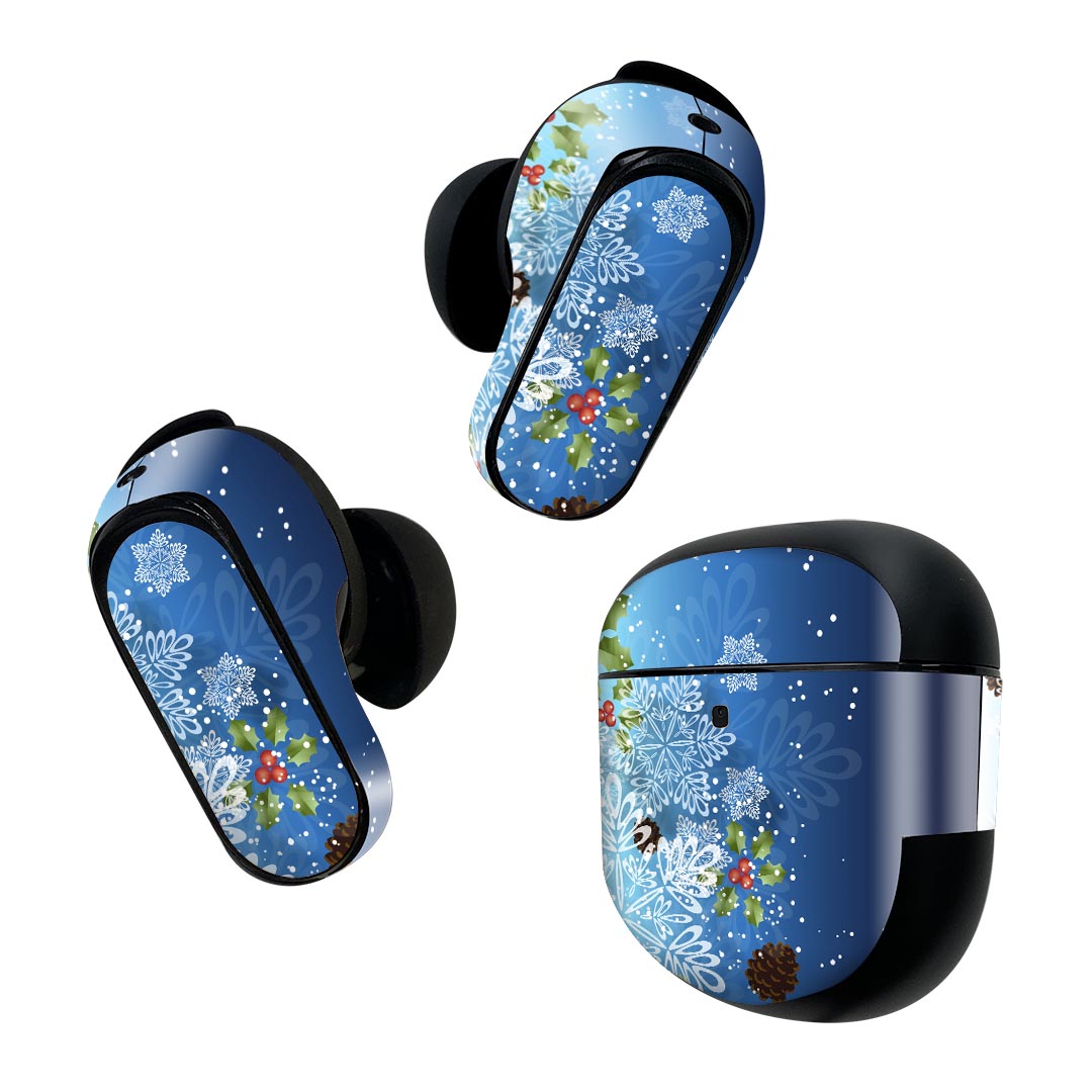 Bose QuietComfort Earbuds II 用 スキンシール ボーズ イヤバッズ2 用　ステッカ...