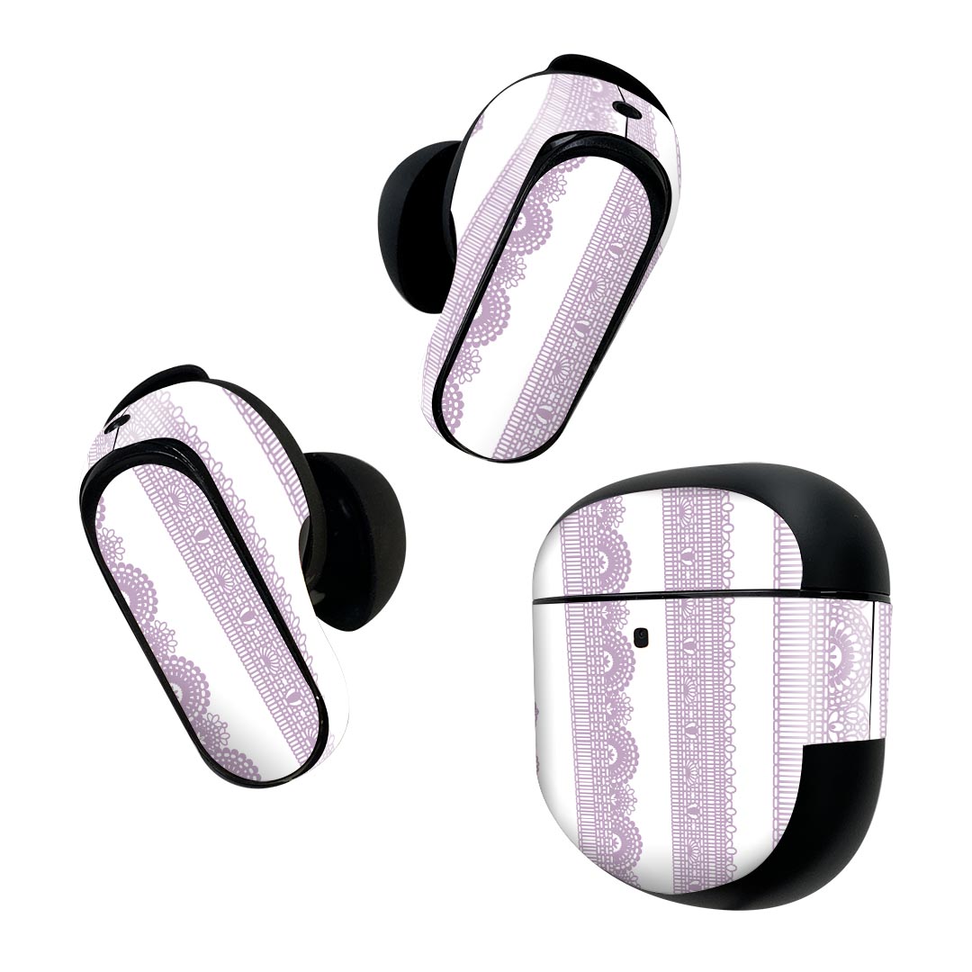 Bose QuietComfort Earbuds II 用 スキンシール ボーズ イヤバッズ2 用　ステッカ...