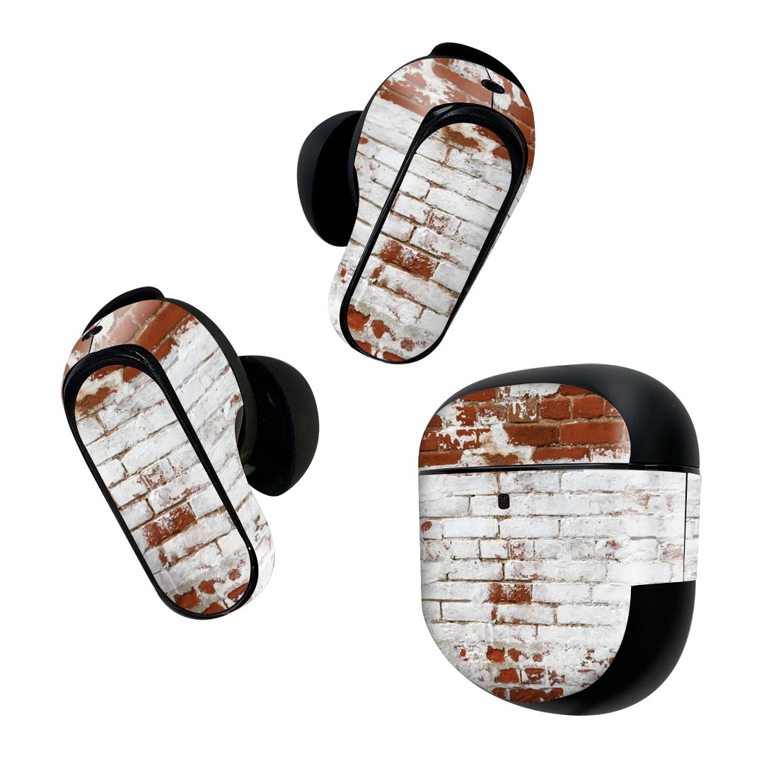 Bose QuietComfort Earbuds II 用 スキンシール ボーズ イヤバッズ2 用　ステッカー　本体3セット ケー..