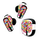 Bose QuietComfort Earbuds II 用 スキンシール ボーズ イヤバッズ2 用 ステッカー 本体3セット ケース1セット 保護 フィルム ...