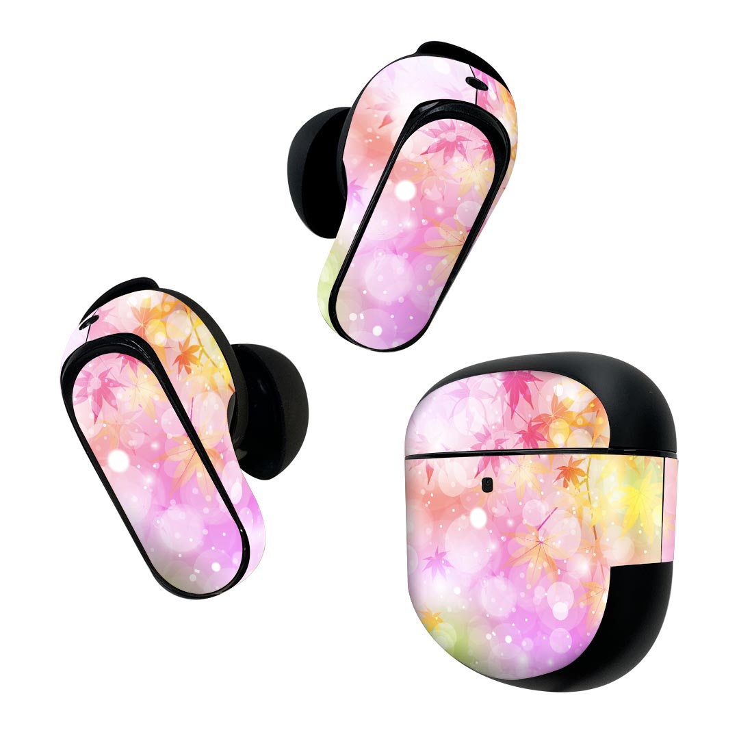 Bose QuietComfort Earbuds II 用 スキンシール ボーズ イヤバッズ2 用　ステッカ...