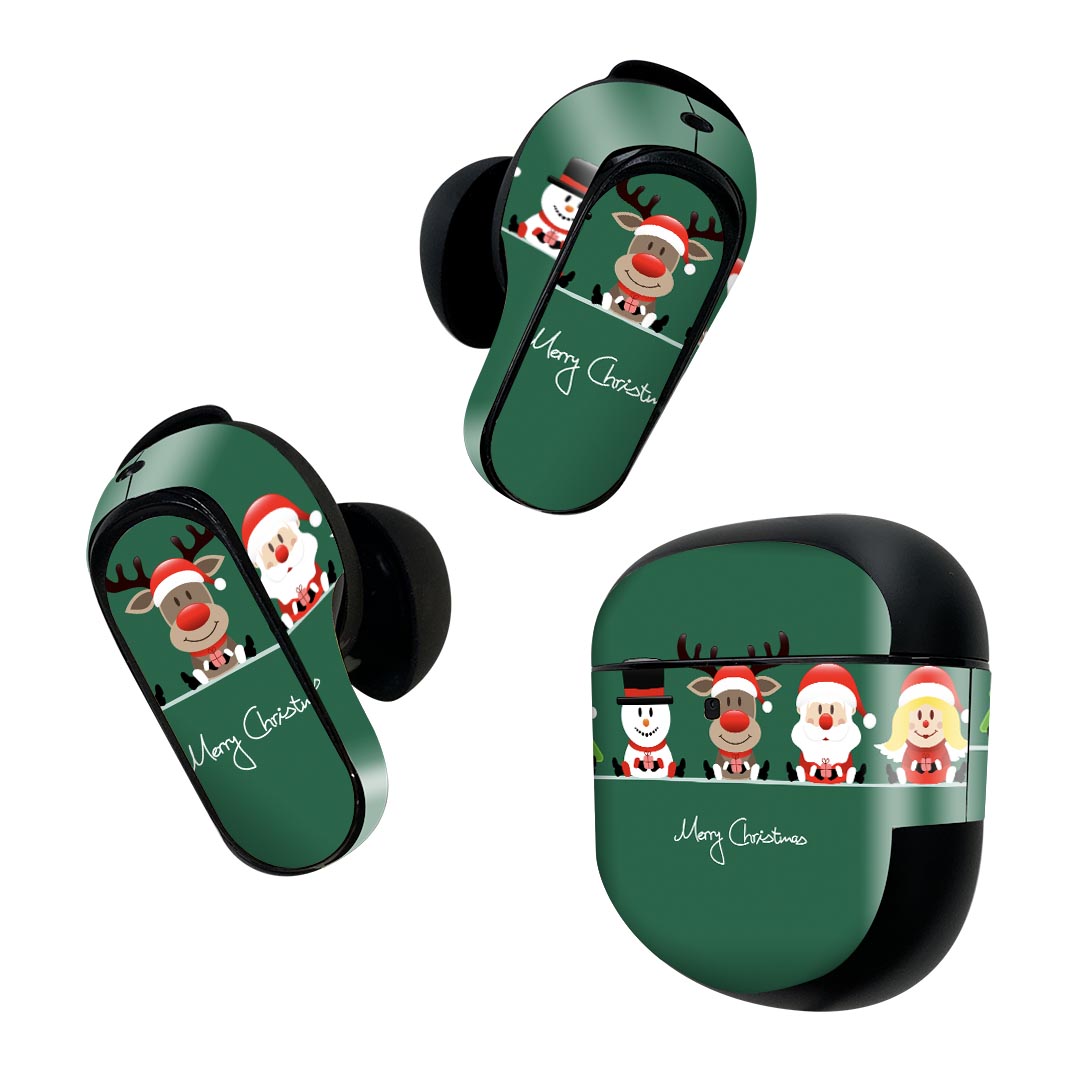 Bose QuietComfort Earbuds II 用 スキンシール ボーズ イヤバッズ2 用　ステッカ...