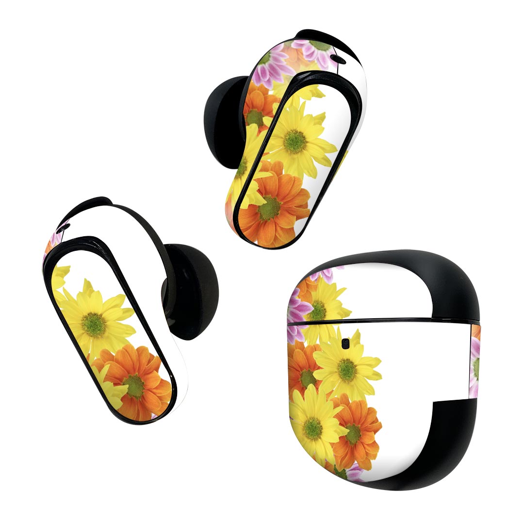 Bose QuietComfort Earbuds II 用 スキンシール ボーズ イヤバッズ2 用　ステッカ...