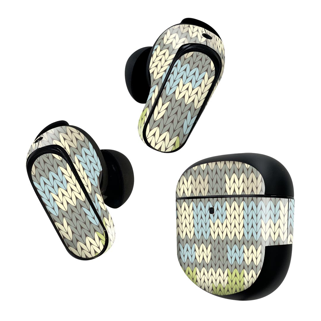 Bose QuietComfort Earbuds II 用 スキンシール ボーズ イヤバッズ2 用　ステッカ...