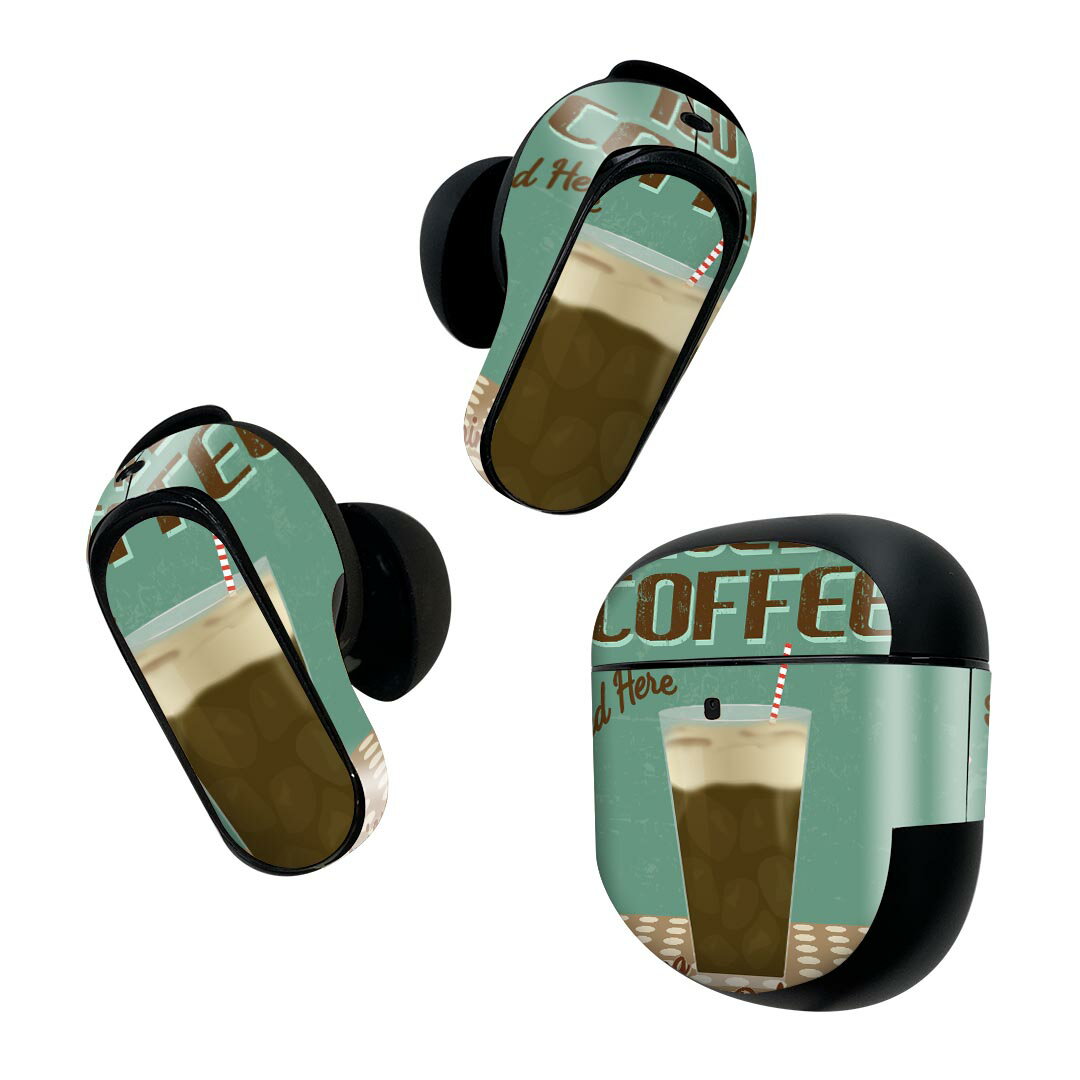 Bose QuietComfort Earbuds II 用 スキンシール ボーズ イヤバッズ2 用　ステッカー　本体3セット ケー..