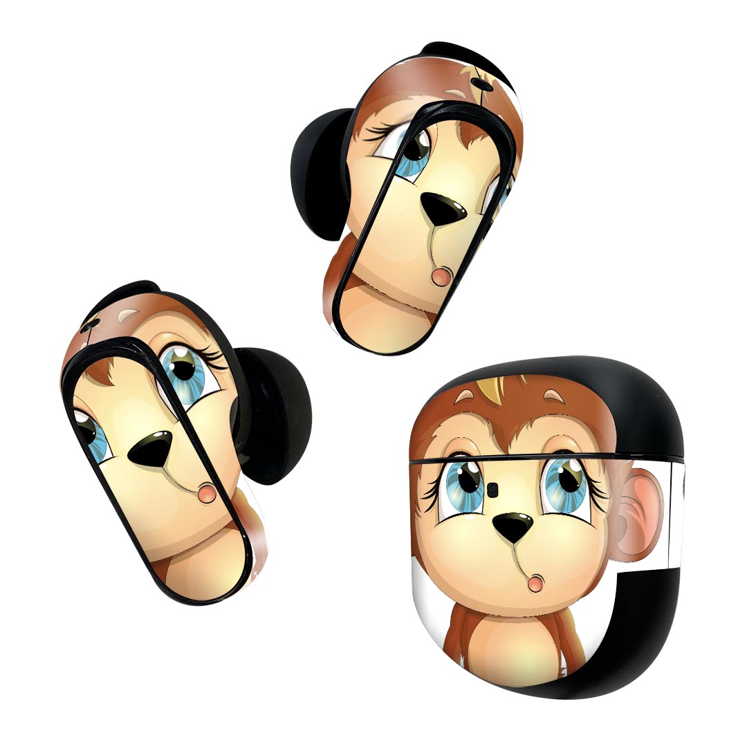 Bose QuietComfort Earbuds II 用 スキンシール ボーズ イヤバッズ2 用　ステッカ...