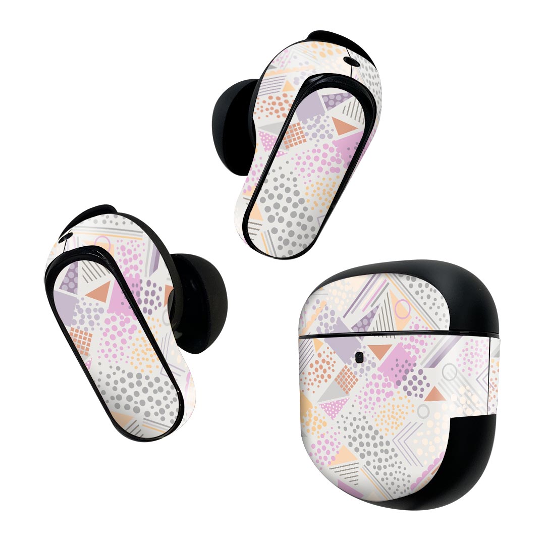 Bose QuietComfort Earbuds II 用 スキンシール ボーズ イヤバッズ2 用　ステッカ...
