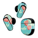 Bose QuietComfort Earbuds II 用 スキンシール ボーズ イヤバッズ2 用 ステッカー 本体3セット ケース1セット 保護 フィルム ...