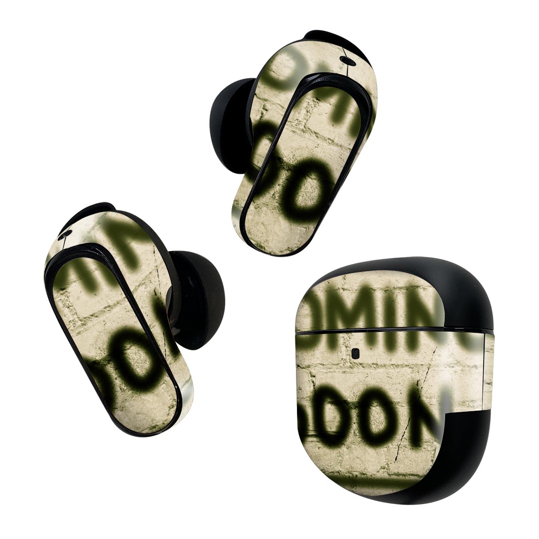 Bose QuietComfort Earbuds II 用 スキンシール ボーズ イヤバッズ2 用　ステッカー　本体3セット ケー..