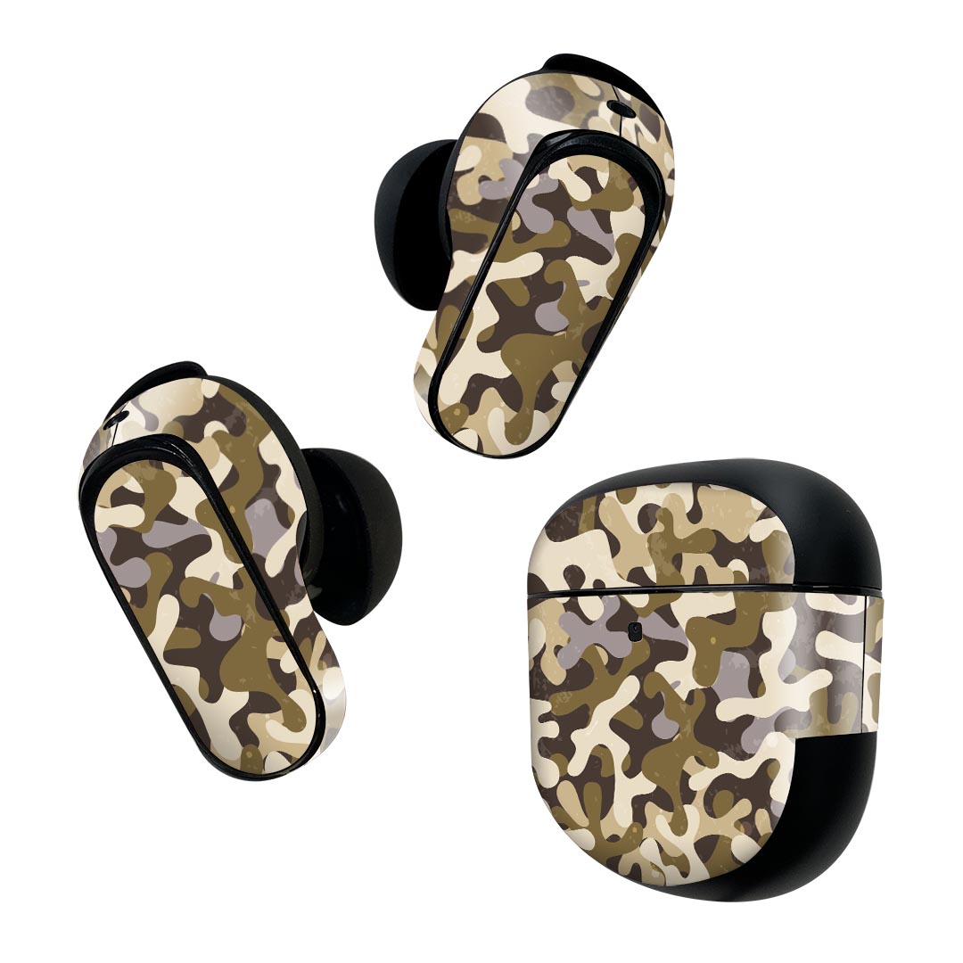 Bose QuietComfort Earbuds II 用 スキンシール ボーズ イヤバッズ2 用　ステッカ...