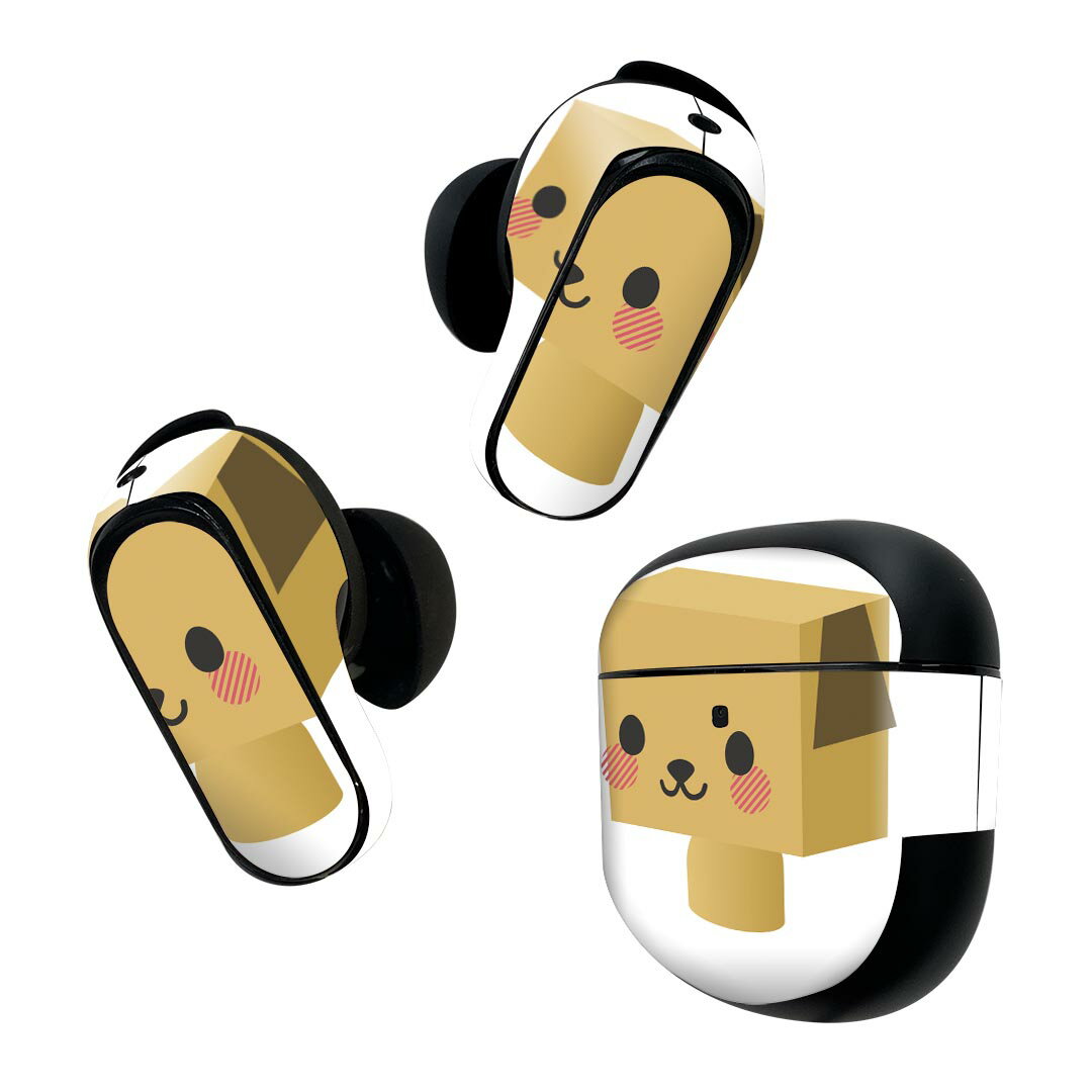Bose QuietComfort Earbuds II 用 スキンシール ボーズ イヤバッズ2 用　ステッカー　本体3セット ケー..