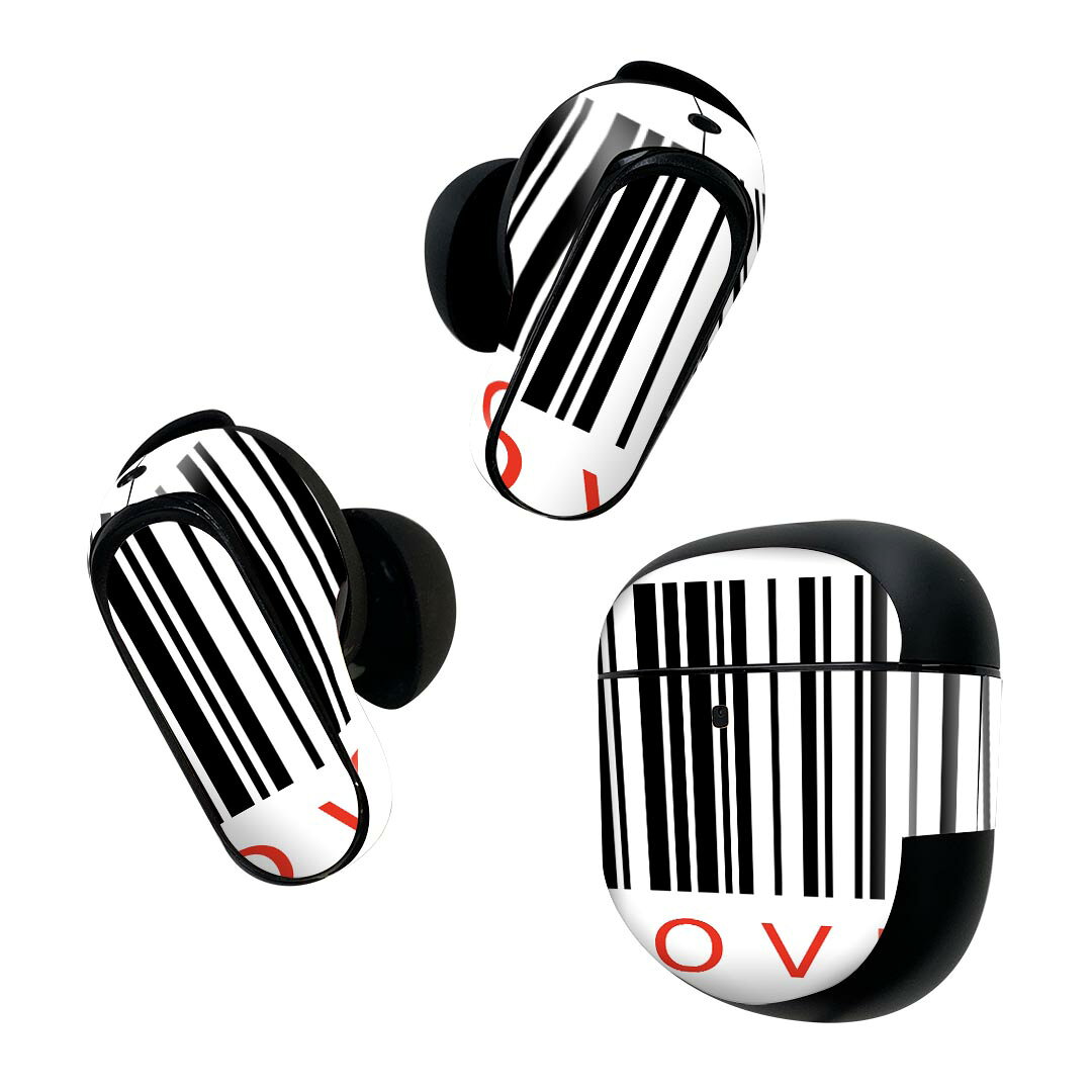 製品名 Bose QuietComfort Earbuds II 専用デザインスキンシール セット内容 Bose QuietComfort Earbuds II 専用シール　イヤホン（左右）3枚、充電ケース用シール 1枚AirPods第3世代専用です。第1?2世代、Proシリーズには対応していません。 商品特徴 再剥離性シートを素材に採用し、細かな位置調整がしやすく貼り直しが容易です。また、エアフリーでもありますので気泡が簡単に逃げるので、キレイに貼ることができます。専用の業務プリンターを使い、商品画像と遜色のない美しい印刷仕上がり。 注意事項 画像はサンプルですので、ご覧の環境によっては多少色味に違いを感じる場合がございます。 イメージと違った、モニターと色味が異なるという理由での交換や返金はご対応出来かねます。スキンシールのみの販売で、機器本体や充電ケース本体は付属しません。シワができた場合、ドライヤーなどで軽く温め、外側に向けてシワを伸ばすように貼ってください。初回貼付時の位置調整や貼り直しは可能ですが、しっかりと押し付けて接着させた後の再剥離、再利用は保証しておりません。また接着部に油分や汚れが付着しますと角の部分は剥がれやすくなりますので、貼付時はあまり触れないようにご注意ください。無地のセミグロスシートにデザインをプリントした商品で、デコなどの加工はございません。 凹凸や光沢があるように見えたり布地や金属を素材にしたように見える商品もありますが、デザインの図版によるものです。印刷時に微妙な画像のズレが生じる場合がございます。ご注文後に1点1点制作する受注生産品の為、不良品以外のご返品や交換は固くお断りします。 商品発送 完全受注生産のハンドメイド商品となりますので、既製品と比べて発送までお時間を頂いています。 基本的に決済確認後2~3営業日、最大で10営業日での発送となります。繁忙期や休業日明けの場合はさらに時間がかかる場合があります。 その際には別途メールにてご連絡致します。メール便の場合、発送日から到着までに2?4日ほどかかる場合が多く、紛失などの保障もご対応できかねます。あらかじめご了承下さい。