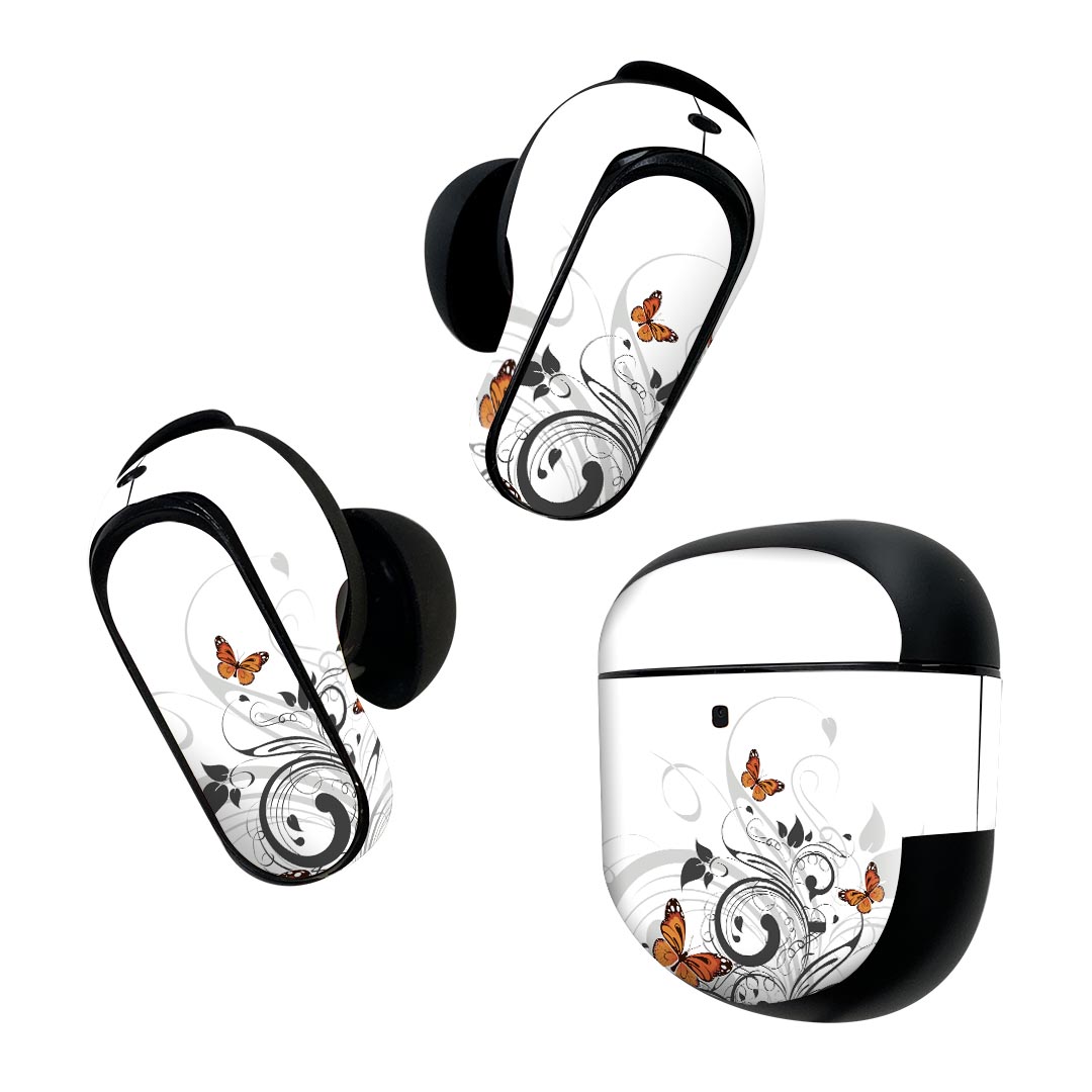 Bose QuietComfort Earbuds II 用 スキンシール ボーズ イヤバッズ2 用　ステッカ...