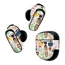 Bose QuietComfort Earbuds II 用 スキンシール ボーズ イヤバッズ2 用 ステッカー 本体3セット ケース1セット 保護 フィルム ...
