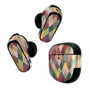 Bose QuietComfort Earbuds II 用 スキンシール ボーズ イヤバッズ2 用 ステッカー 本体3セット ケース1セット 保護 フィルム ...