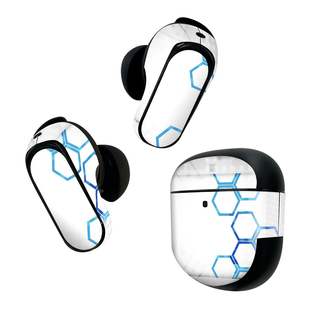 製品名 Bose QuietComfort Earbuds II 専用デザインスキンシール セット内容 Bose QuietComfort Earbuds II 専用シール　イヤホン（左右）3枚、充電ケース用シール 1枚AirPods第3世...
