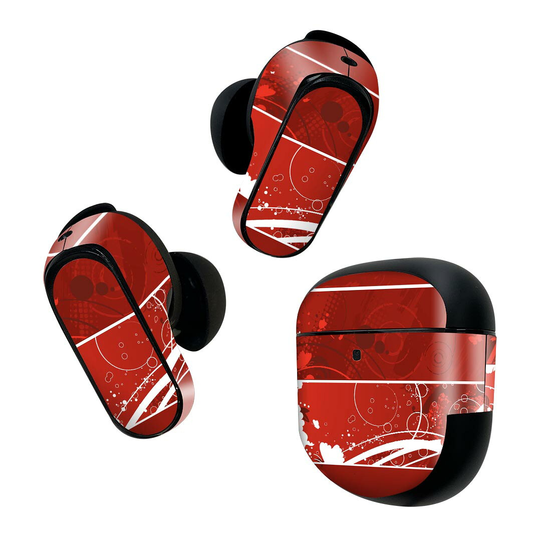 Bose QuietComfort Earbuds II 用 スキンシール ボーズ イヤバッズ2 用　ステッカ...
