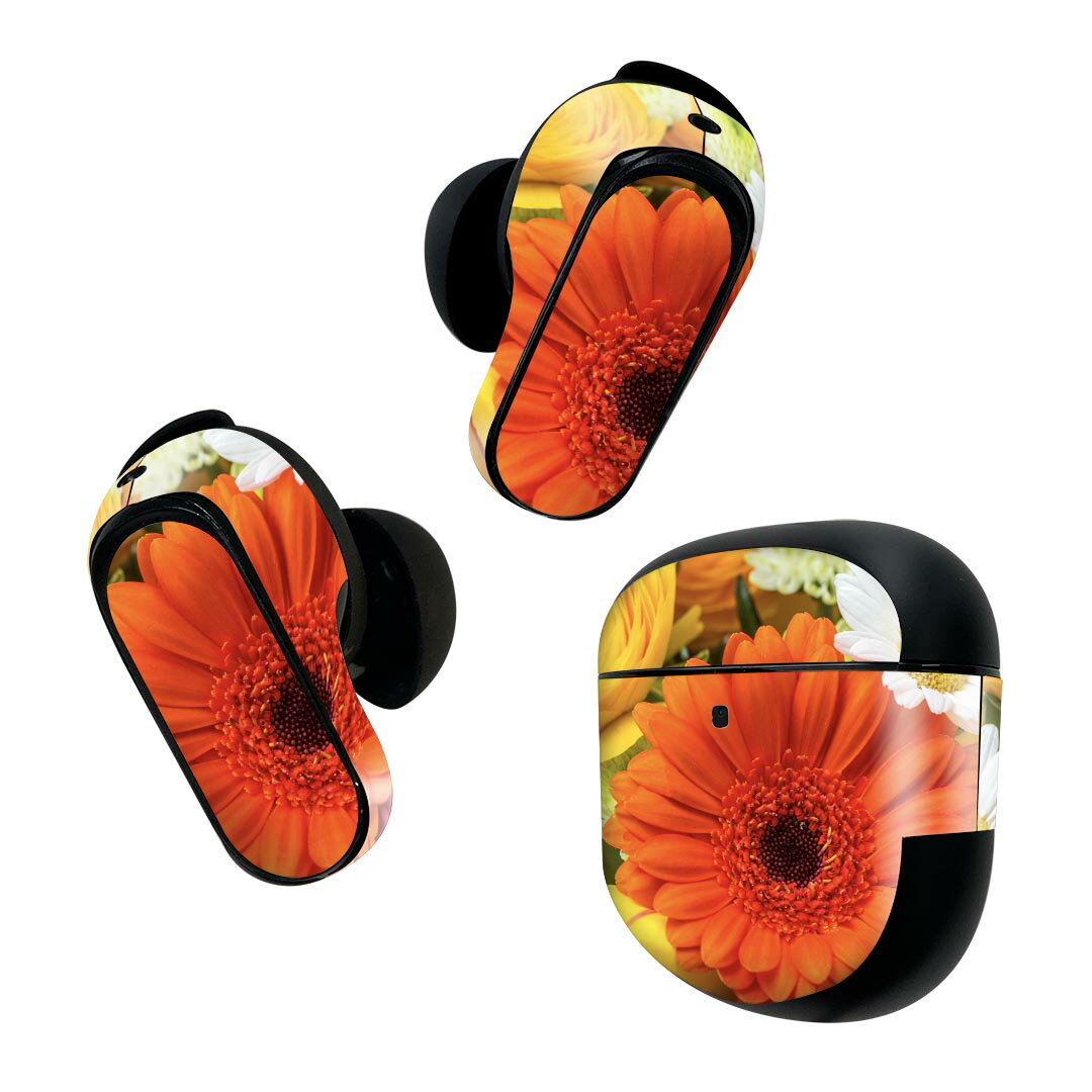 Bose QuietComfort Earbuds II 用 スキンシール ボーズ イヤバッズ2 用　ステッカ...