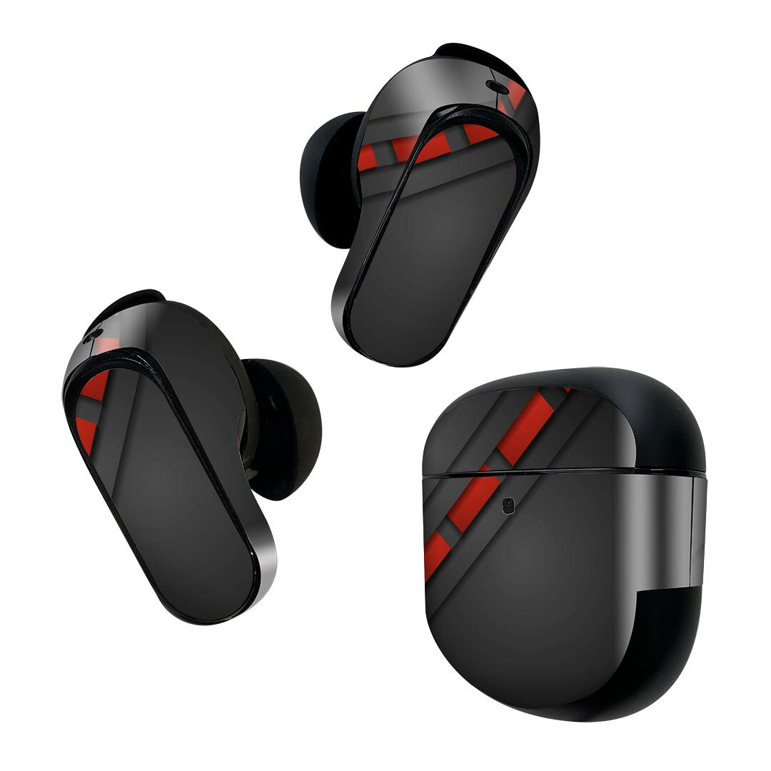 Bose QuietComfort Earbuds II 用 スキンシール ボーズ イヤバッズ2 用　ステッカ...