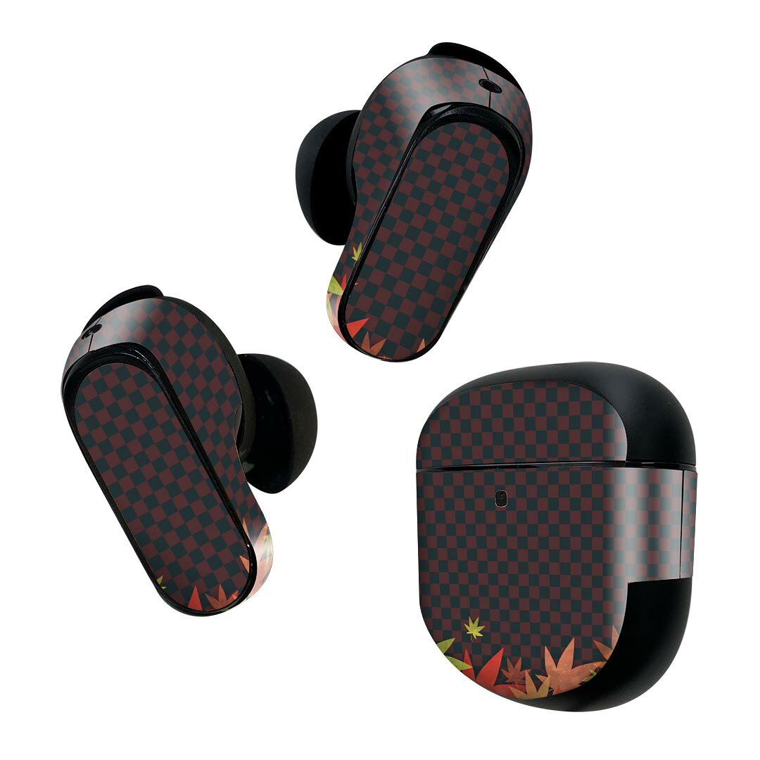 Bose QuietComfort Earbuds II 用 スキンシール ボーズ イヤバッズ2 用　ステッカ...