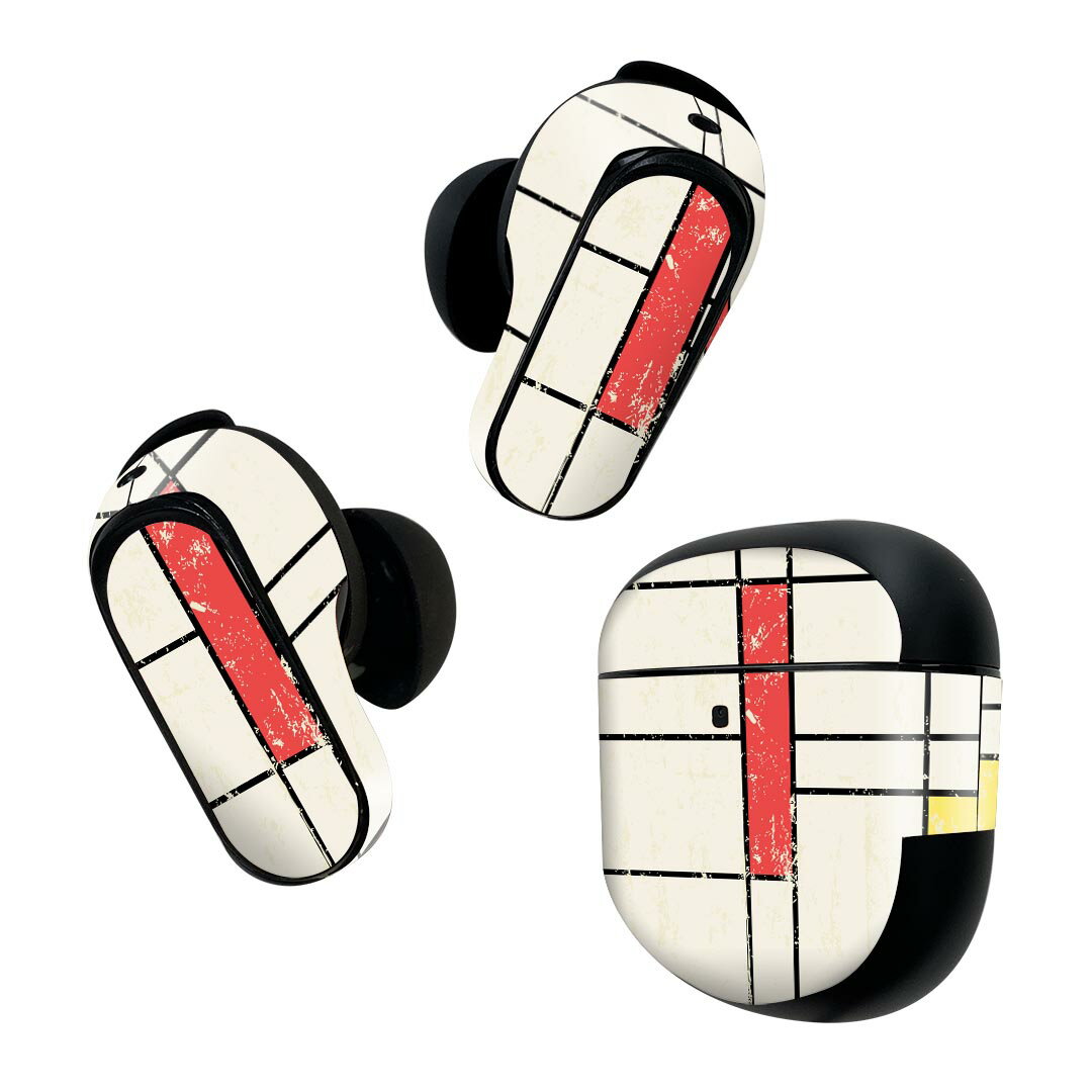 Bose QuietComfort Earbuds II 用 スキンシール ボーズ イヤバッズ2 用　ステッカ...